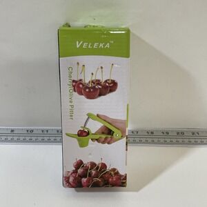 Veleka Cherry / Olive Pitter‎ Tool  with Lock Cherry Stoner Pitter Core Remover